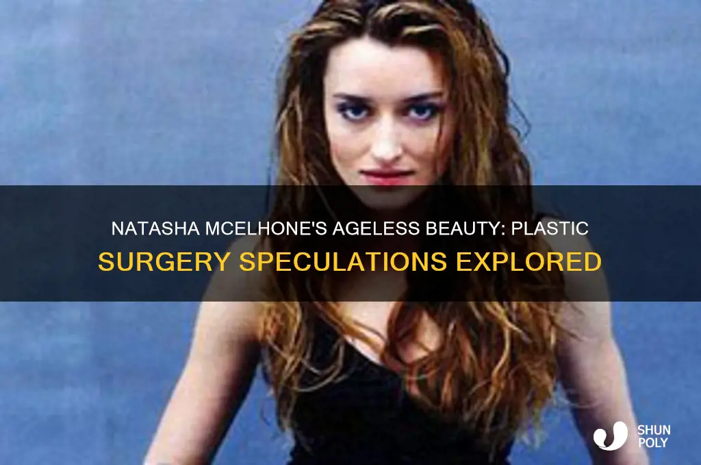 has natascha mcelhone had plastic surgery