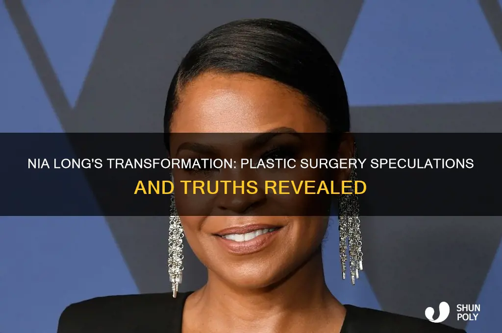 has nia long had plastic surgery