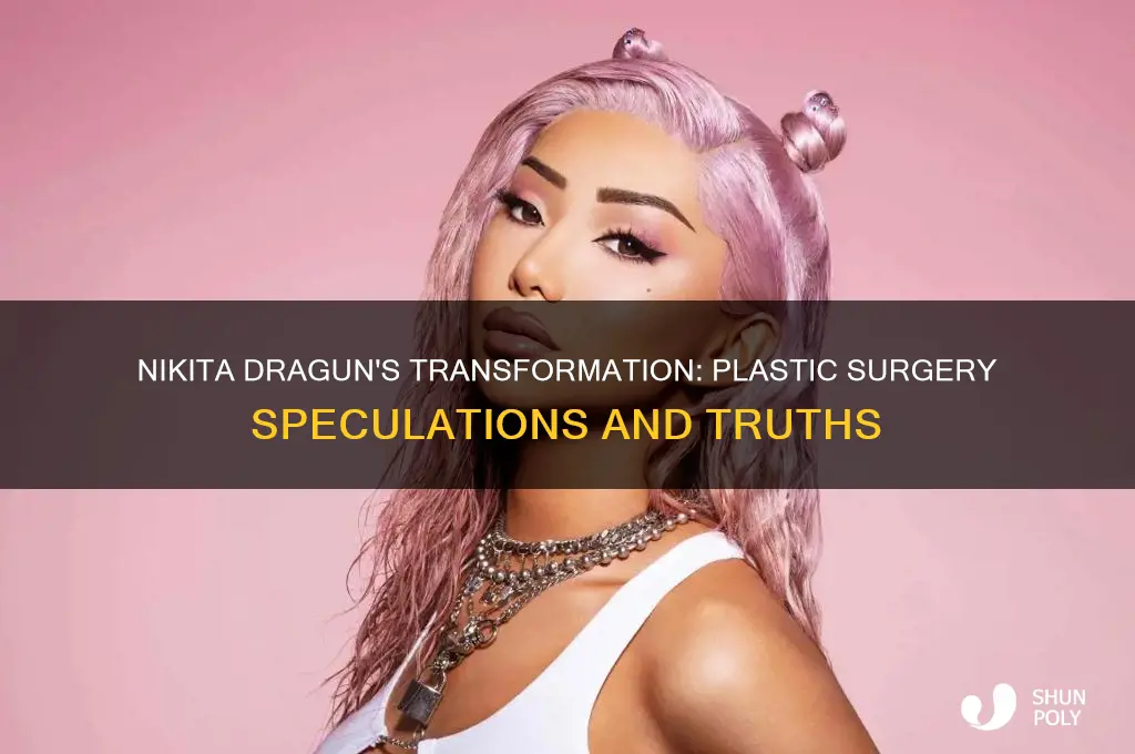 has nikita dragun had plastic surgery