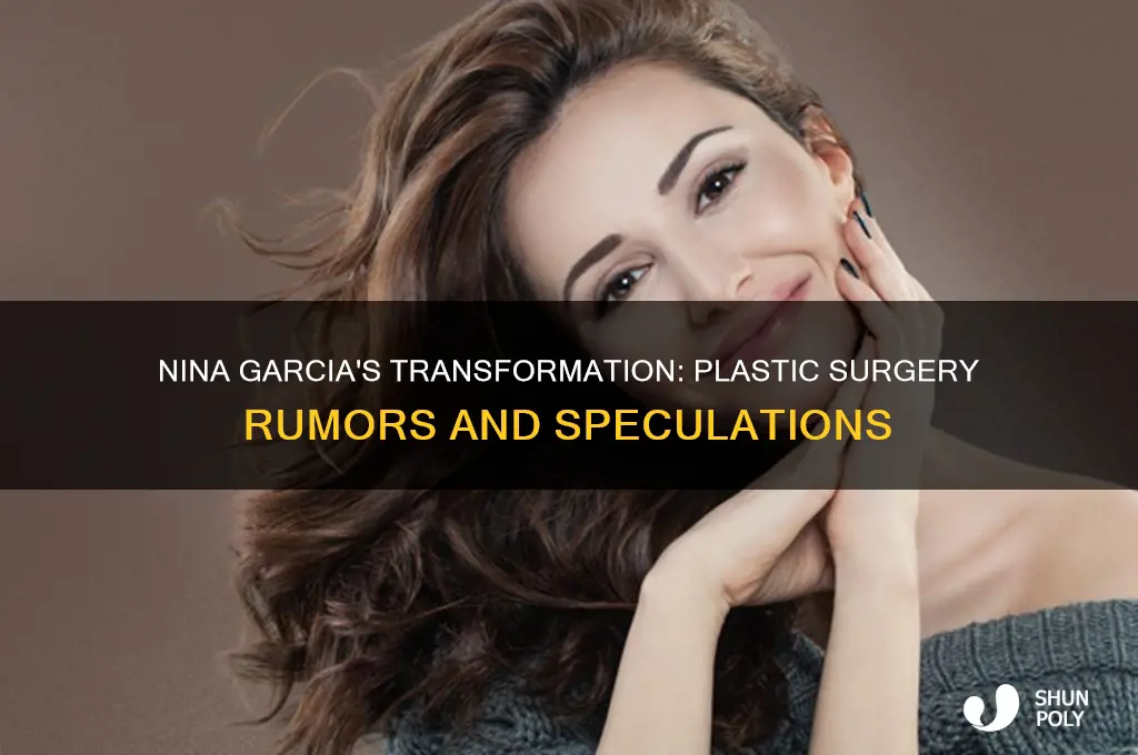 has nina garcia had plastic surgery