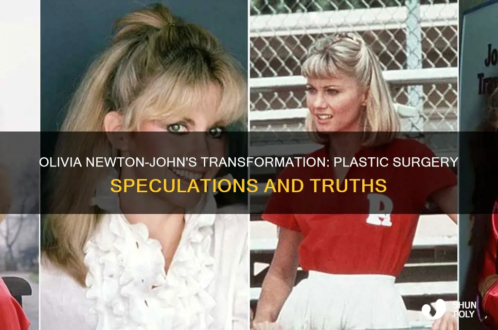 has olivia newton john had plastic surgery