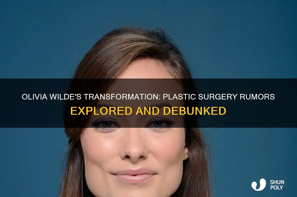 has olivia wilde had plastic surgery