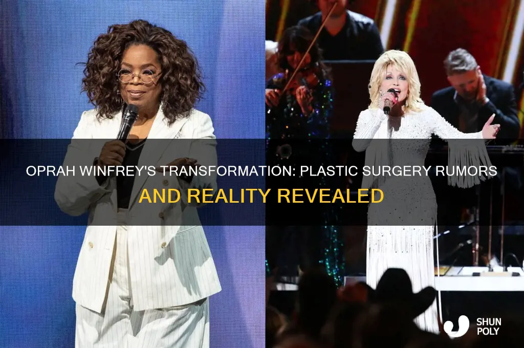 has oprah winfrey had any plastic surgery