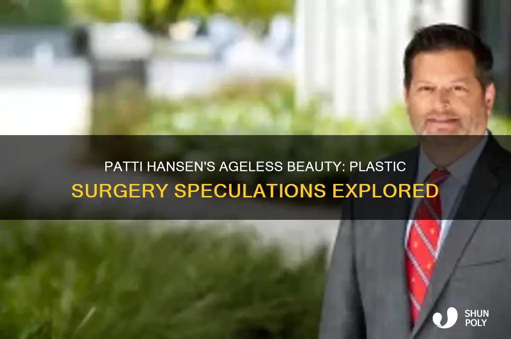 has patti hansen had plastic surgery