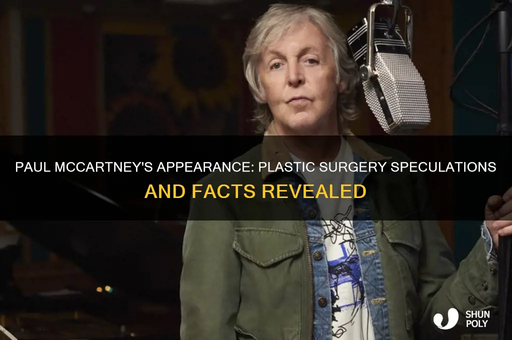 has paul mccartney ever had plastic surgery