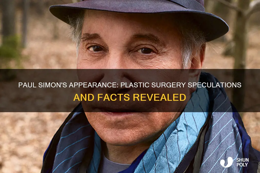 has paul simon had plastic surgery