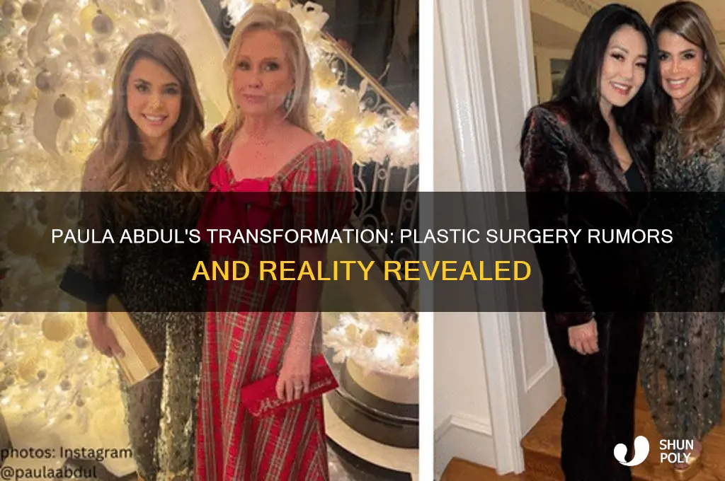 has paula abdul had plastic surgery