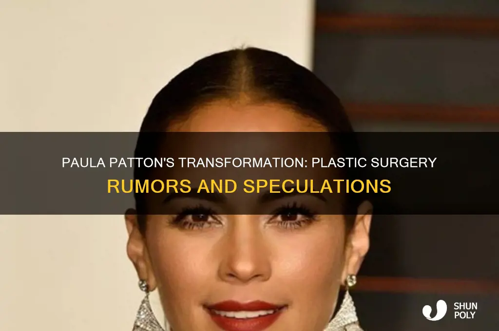 has paula patton ever had plastic surgery