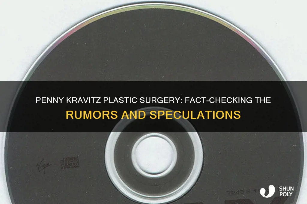 has penny kravitz had plastic surgery