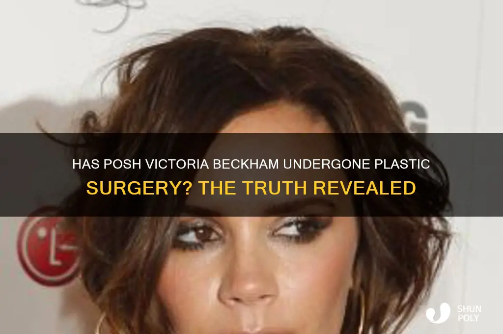has posh had plastic surgery