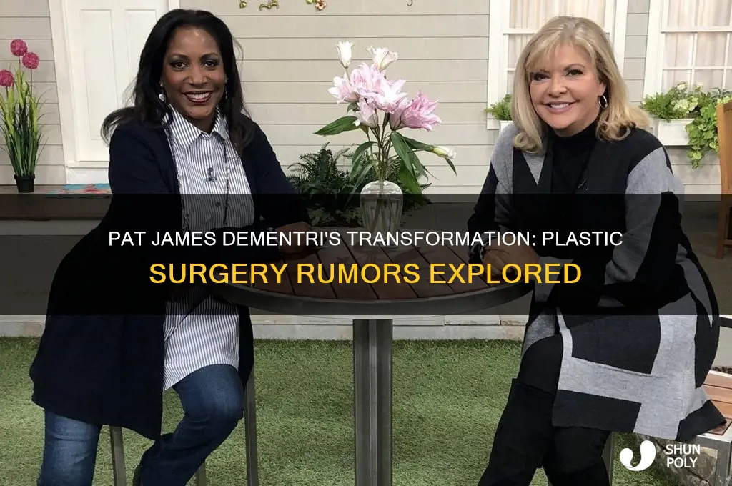 has qvc host pat james dimentri had plastic surgery