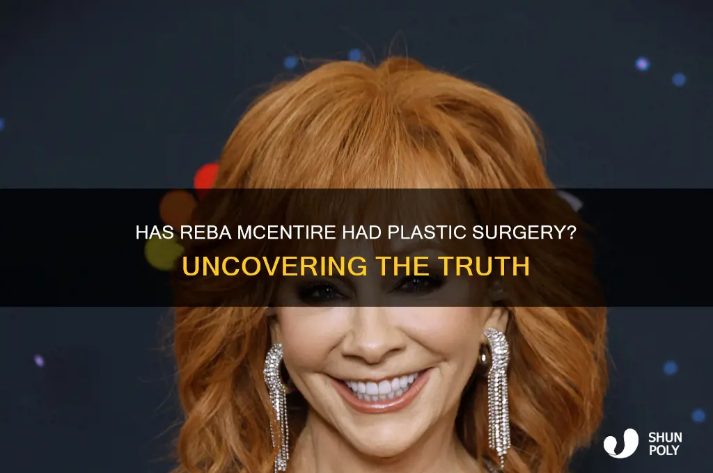 has reba ever had plastic surgery
