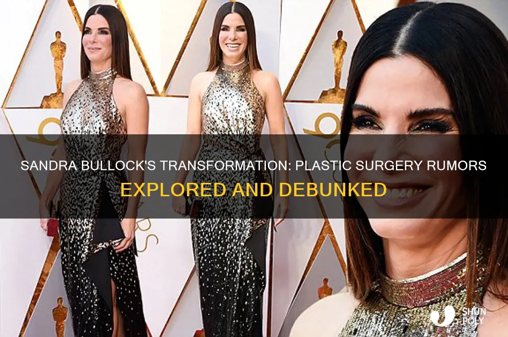 has sandra bullack had plastic surgery