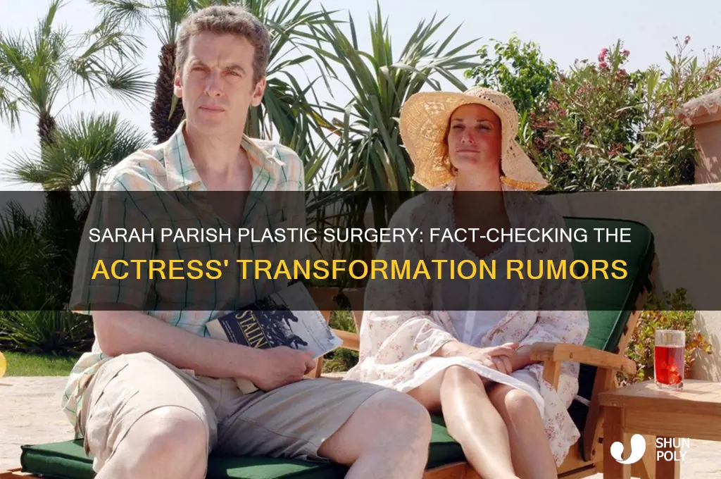 has sarah parish had plastic surgery