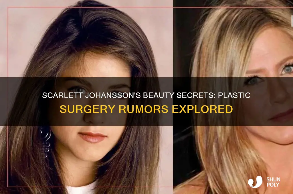has scarlett johansson ever had plastic surgery