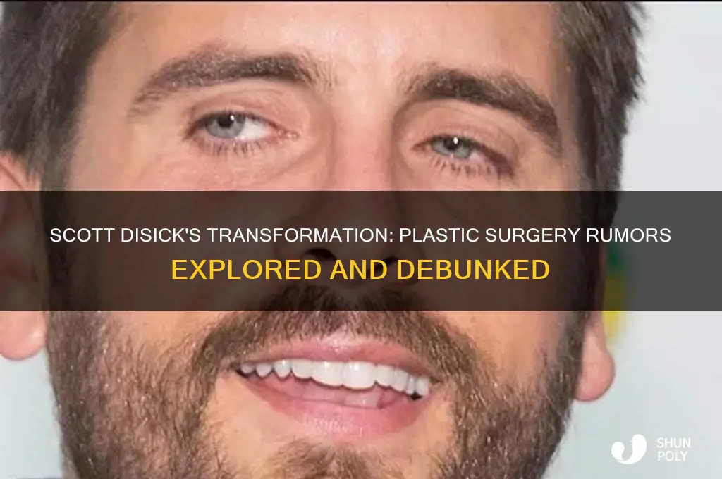 has scott disick ever had plastic surgery