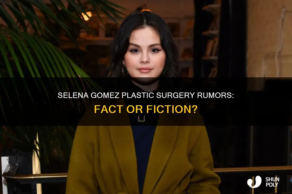 has selena gomes had plastic surgery