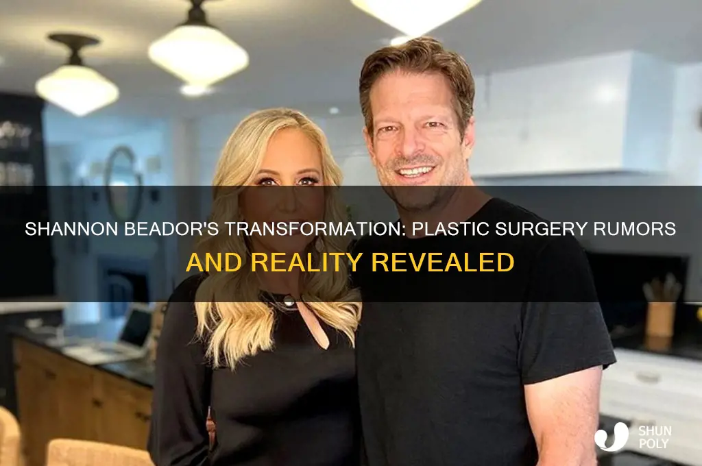 has shannon beador had plastic surgery