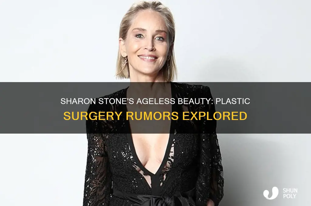 has sharon stone had plastic surgery