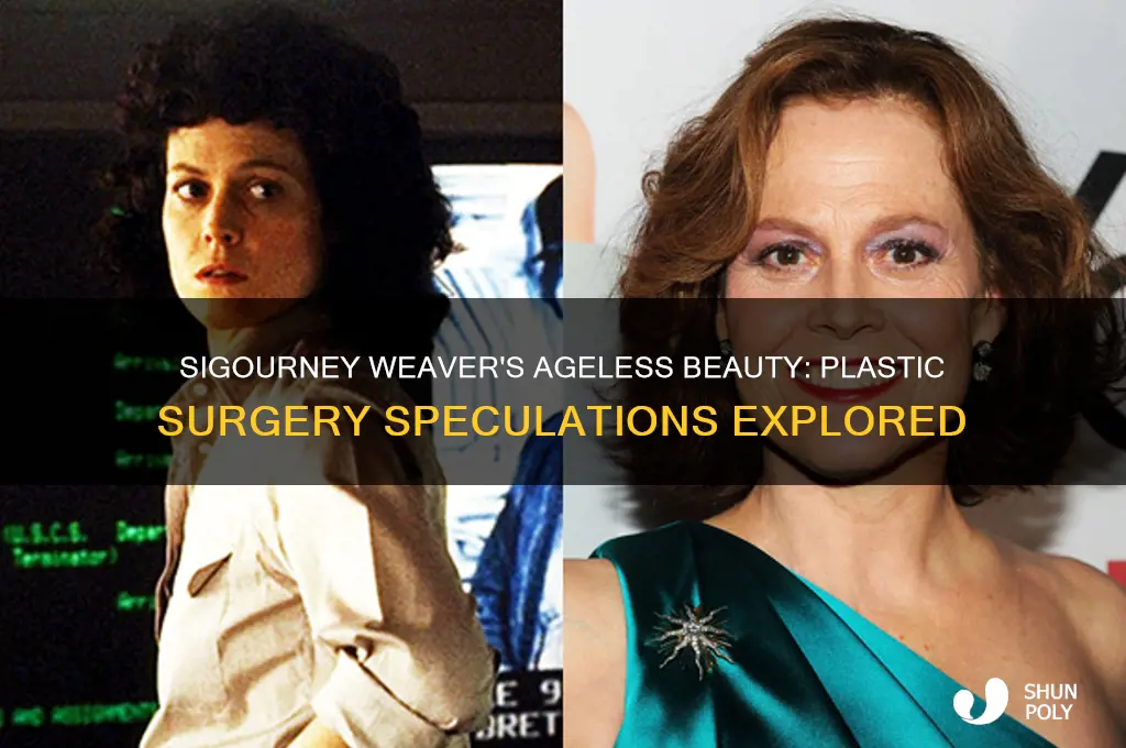 has sigourney weaver had plastic surgery
