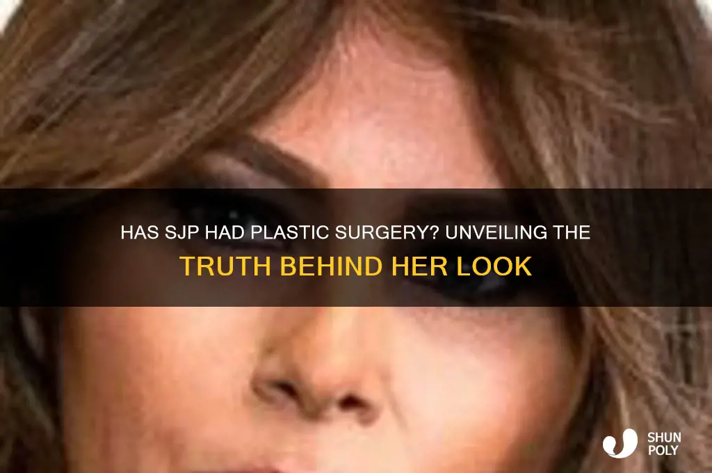 has sjp had plastic surgery