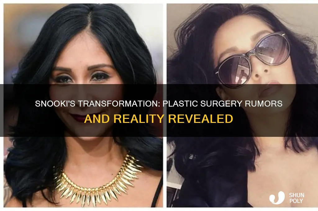 has snooki had any plastic surgery