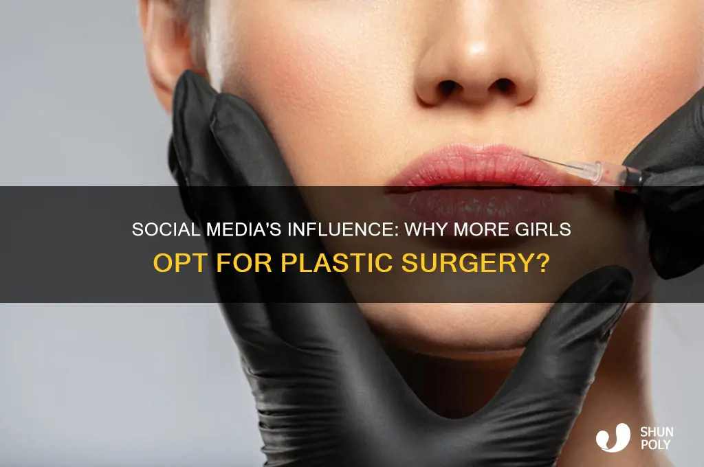 has social media caused girls to have plastic surgery