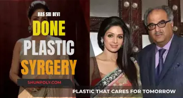 Sri Devi's Plastic Surgery: Fact or Fiction?