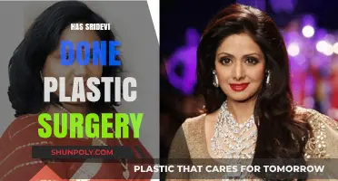 Sridevi's Transformation: Unveiling the Truth About Her Plastic Surgery Rumors