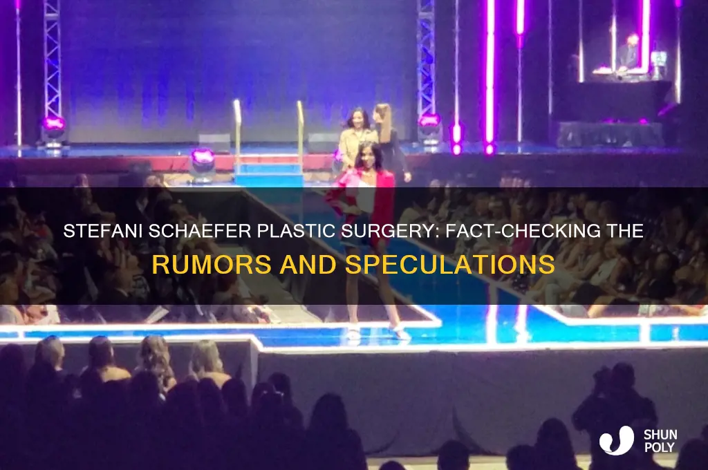 has stefani schaefer had plastic surgery