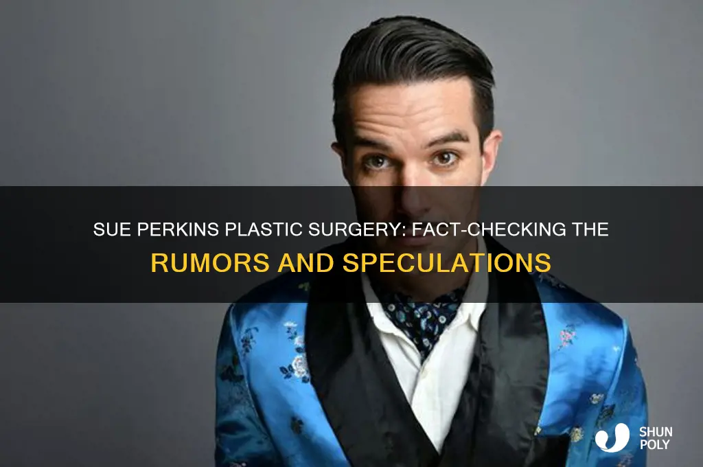 has sue perkins had plastic surgery
