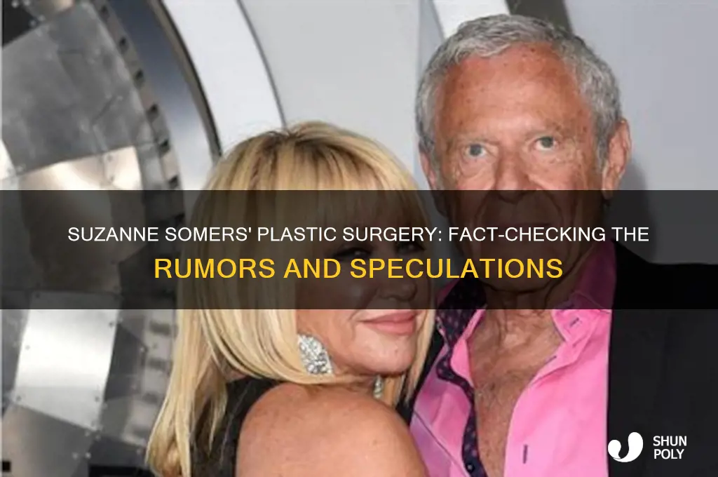 has suzanne summers had plastic surgery