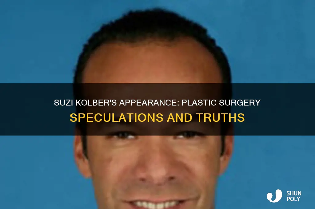 has suzi kolber had plastic surgery
