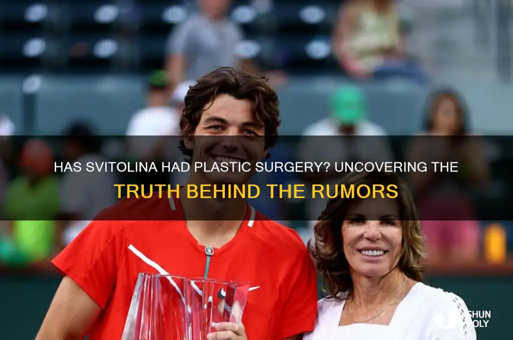 has svitolina had plastic surgery