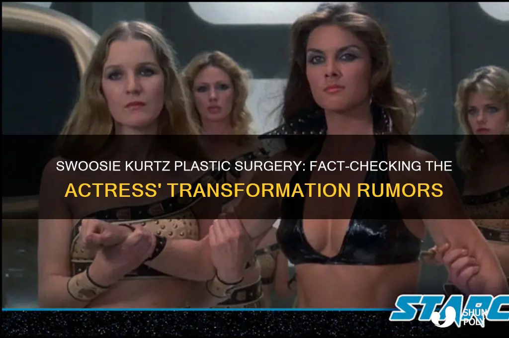 has swoosie kurtz had plastic surgery
