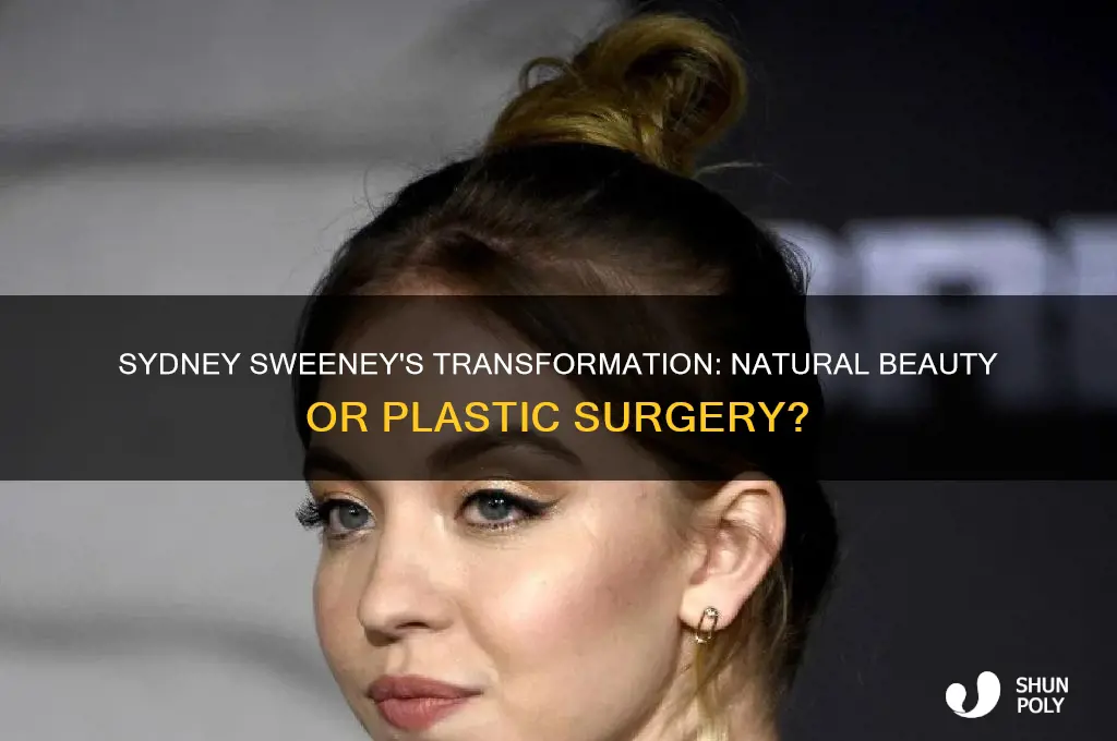 has sydney sweeney had plastic surgery