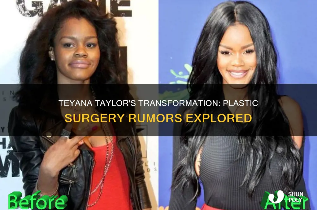 has teyana taylor had plastic surgery