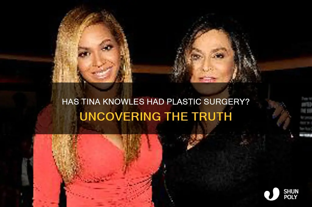 has tina knowles had plastic surgery