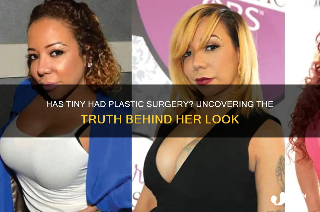 has tiny had plastic surgery