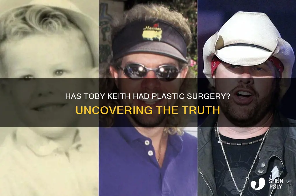 has toby keith had plastic surgery