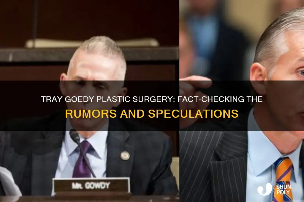 has tray goedy had plastic surgery