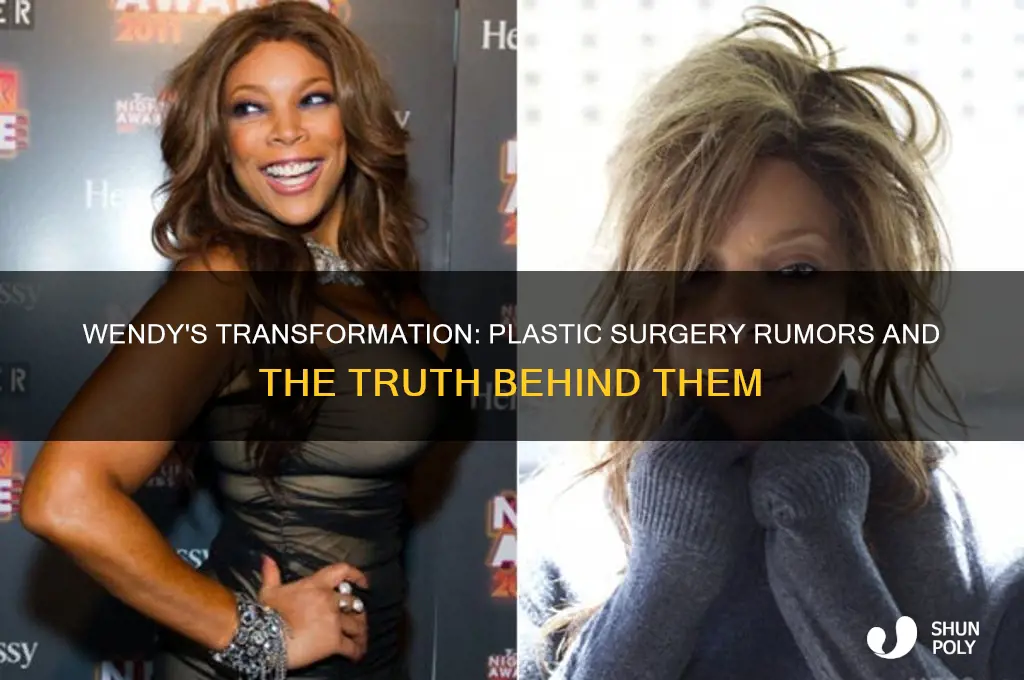 has wendy had plastic surgery