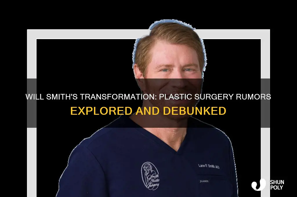 has will smith ever had plastic surgery