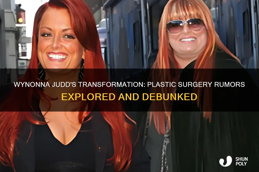 has wynonna judd had plastic surgery