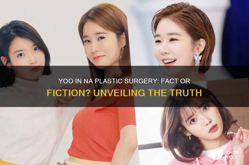 has yoo in na had plastic surgery