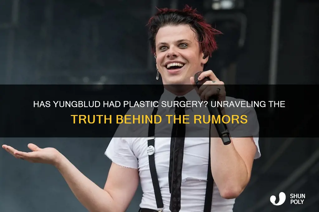 has yungblud had plastic surgery