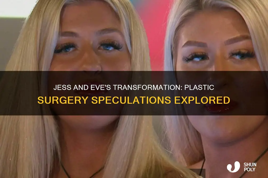 have jess and eve had plastic surgery