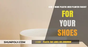 Crafting a Durable Plastic Arch Planter for Shoe Organization