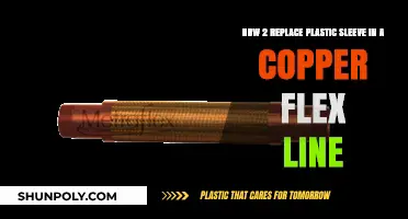 Eco-Friendly Fix: Replacing Plastic Sleeves in Copper Flex Lines