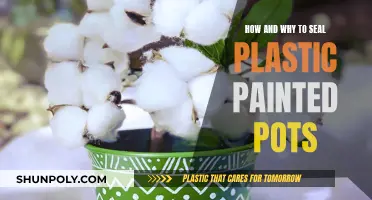 Sealing Plastic-Painted Pots: Why and a Simple How-to Guide